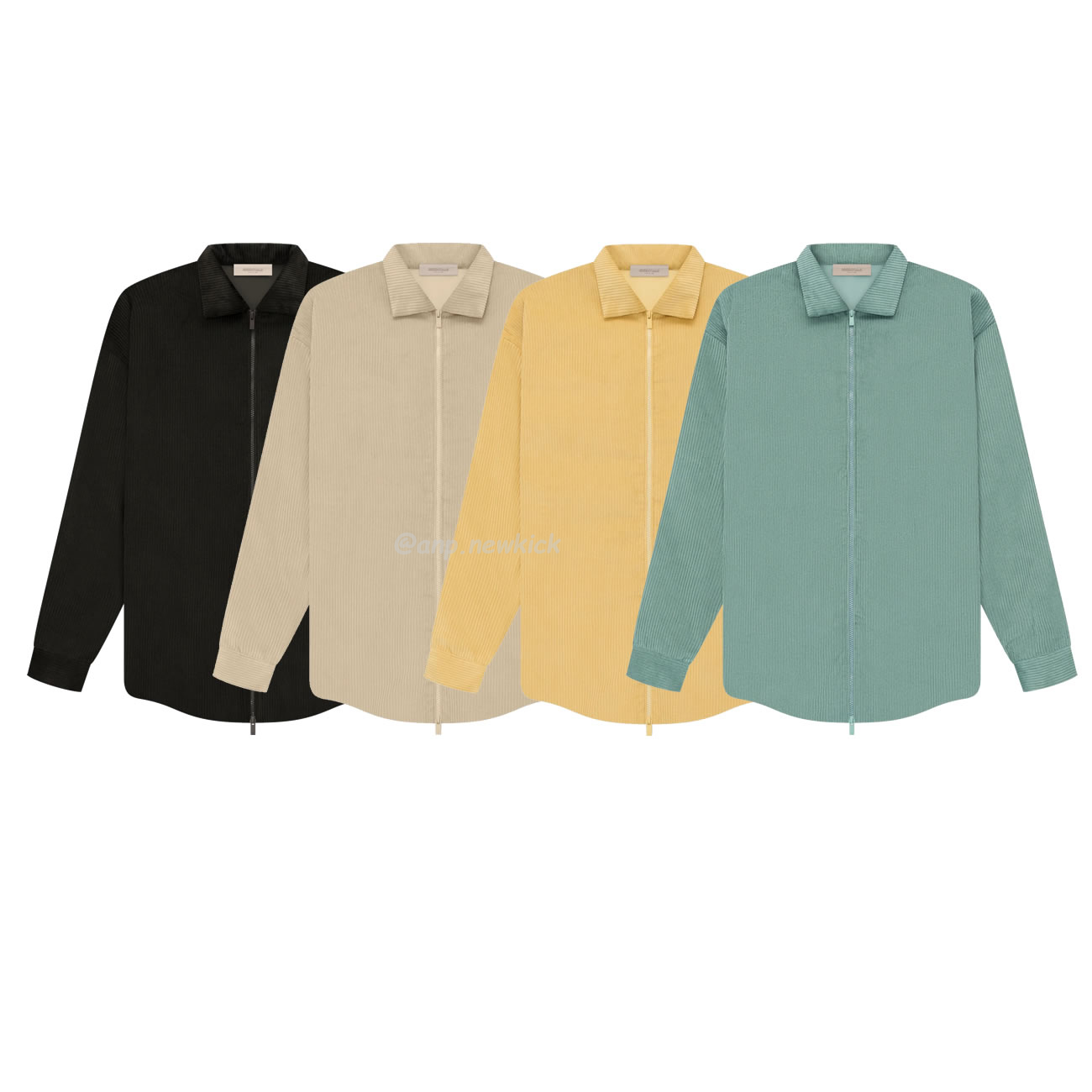Fear Of God Essentials Corduroy Shirt Jacket Mid Length (1) - www.newkick.vip
